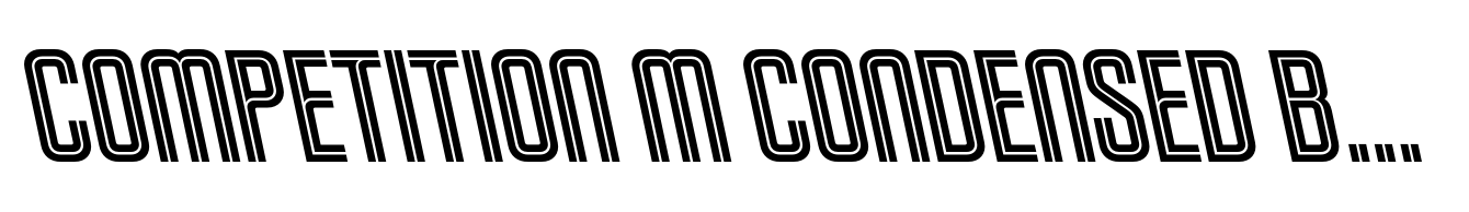 Competition M Condensed Backward